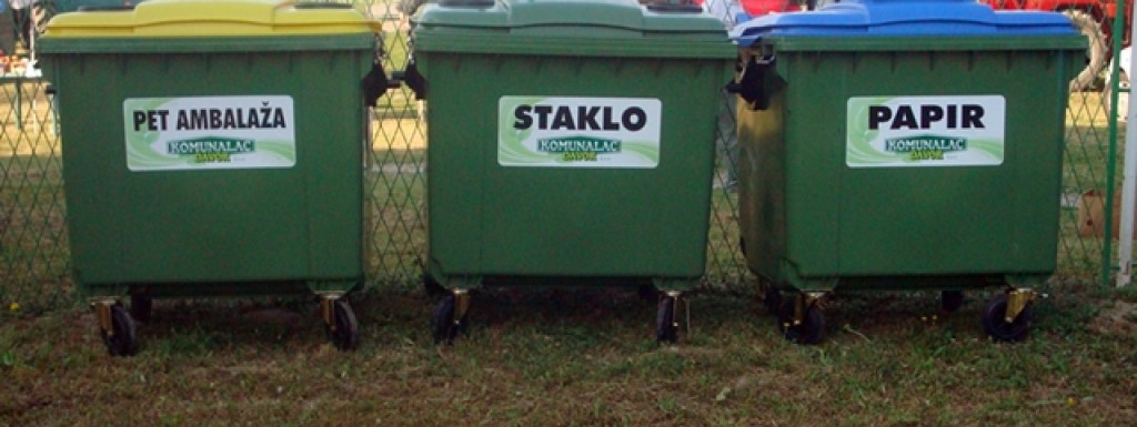 Postavljeni kontejneri za reciklažni otpad