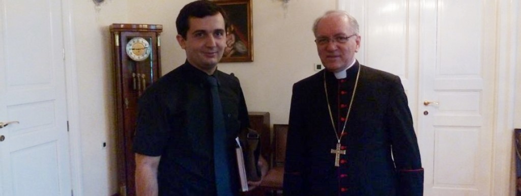 Održan sastanak Općinskog načelnika Ivana Šmita  i biskupa Antun Škvorčević